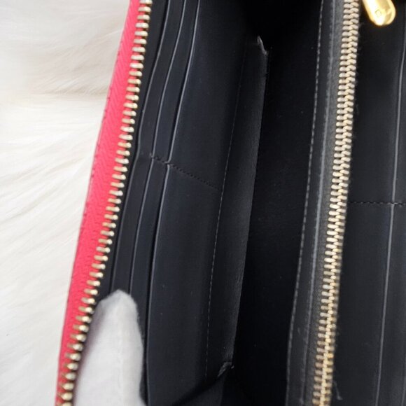 Dior Venis Leather Zip Around Wallet - Picture 8 of 17